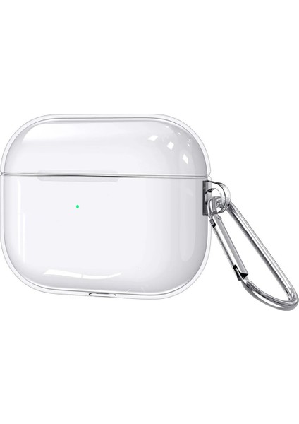 Airpods Pro 2. Nesil ile Uyumlu Şeffaf Cyrstal Clear Ultra Berrak Kılıf