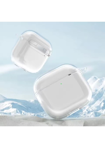Airpods 4. Nesil ile Uyumlu Şeffaf Cyrstal Clear Ultra Berrak Kılıf indirimleri