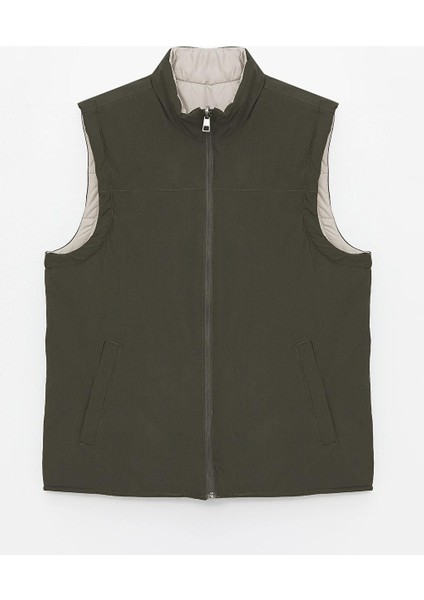 Standart Kalıp Dik Yaka Erkek Şişme Yelek modelleri