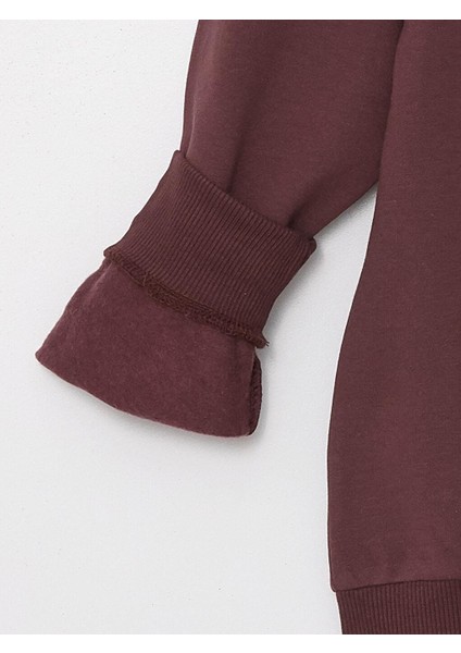 Bisiklet Yaka Baskılı Uzun Kollu Erkek Çocuk Sweatshirt modelleri