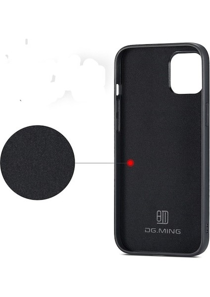 iPhone 15PROMAX Dg Mıng 2 Parça Ayrılabilir Güçlü Manyetik Cüzdanlı Kılıf