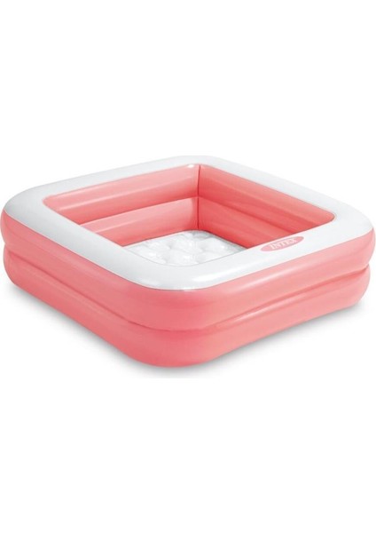 Nessiworld 57100 Intex Şişme Taban Mini Kare Havuz 86X86X25 cm
