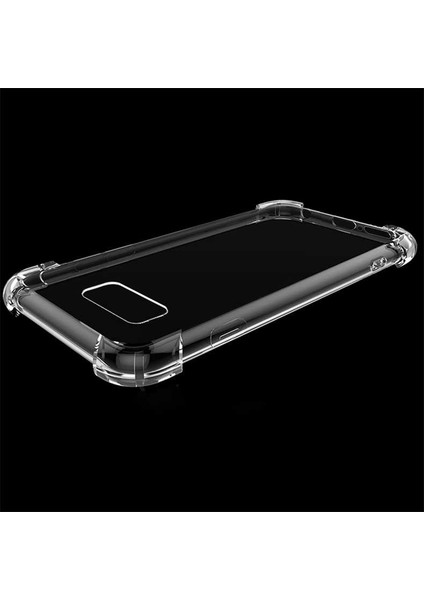 Galaxy S8 Kılıf Şeffaf Sert Korumalı Nitro Anti Shock Silikon