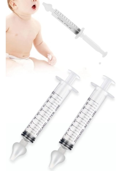2'li Bebek Burun Temizleme Şırıngası