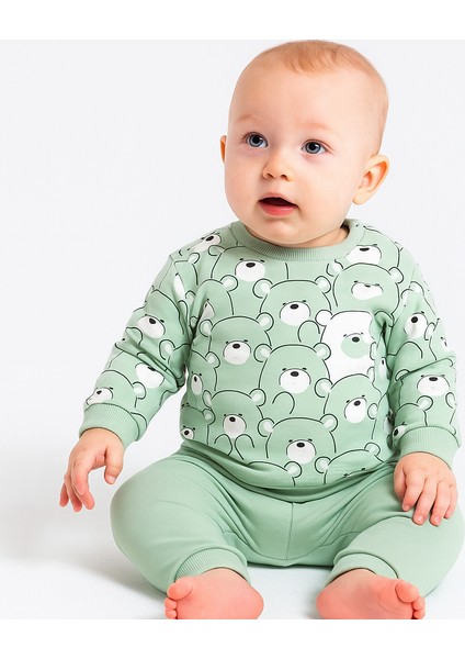 Erkek Bebek 9-24 Ay Ayılı Erkek Takım fiyatları