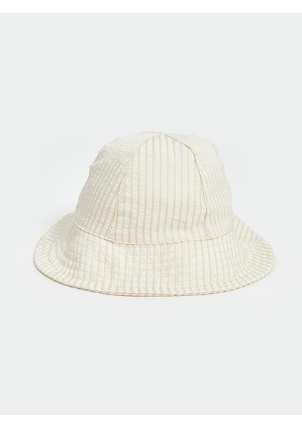 Yeni Sezon Kiz Bebek Cizgili Bucket Sapka - S5CC70Z1