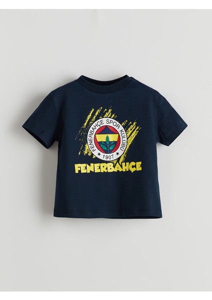 Yeni Sezon Fenerbahce Baskili Sortlu Pijama Takim - S5IS67Z1