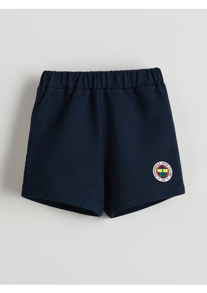 Yeni Sezon Fenerbahce Baskili Sortlu Pijama Takim - S5IS67Z1