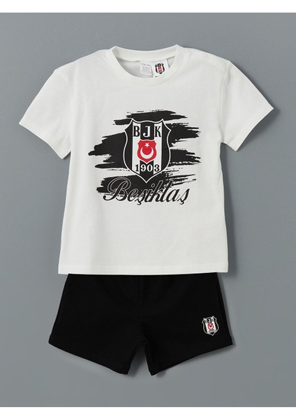 Yeni Sezon Besiktas Baskili Erkek Bebek Sortlu Pijama Takim - S5IS93Z1