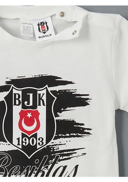 Yeni Sezon Besiktas Baskili Erkek Bebek Sortlu Pijama Takim - S5IS93Z1