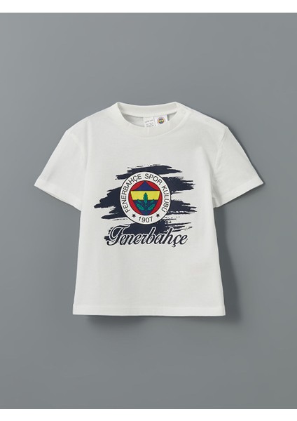 Yeni Sezon Fenerbahce Baskili Erkek Bebek Sortlu Pijama Takimi - S5IS70Z1
