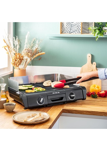 Bbq Family Elektrikli Masaüstü Izgara TG800N10 - Siyah/gümüş modelleri