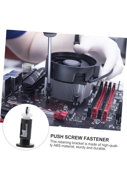 Intel Işlemci Fan Tırnağı Işlemci Ayağı 4 Adet Lga 775,1136,1150,1151,1155,1156,2011 Soket Tırnak Cpu Soğutucu Fan Klipsi Vida Hızlandırıcı Soket Uyumlu 1 Takım 4'lü