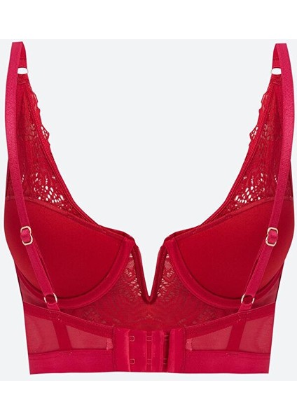 Balenli Dolgusuz Dantelli Tişört Sütyen (S4) fiyatları