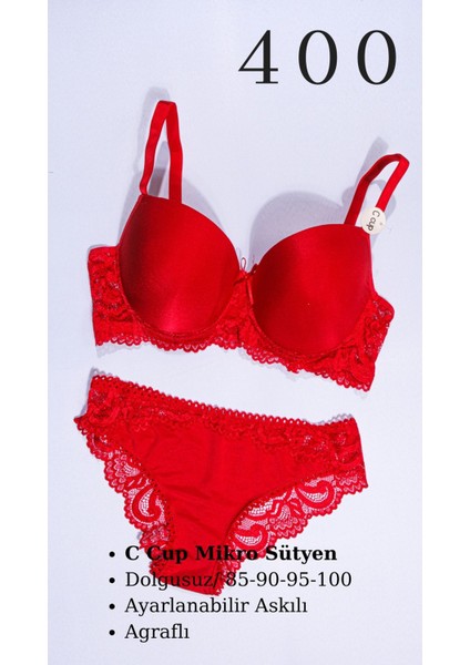 Murays Kadın 3 Lü C Cub Sütyen Takım fiyatları