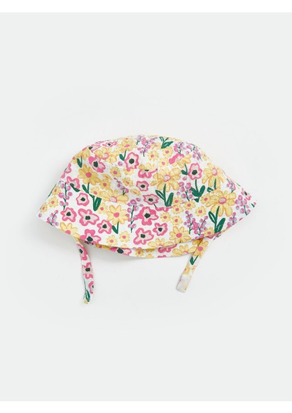 Yeni Sezon Cicek Desenli Kiz Bebek Bucket Sapka - S5BP49Z1 fırsatları