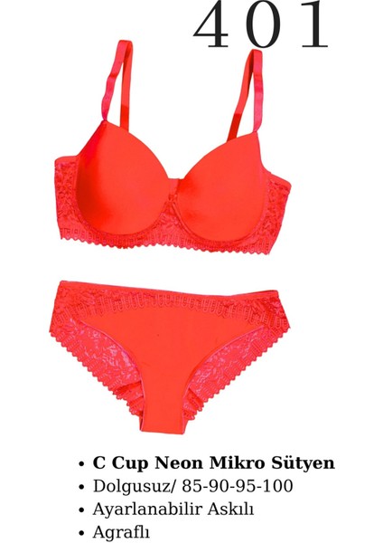 Murays Kadın 3 Lü C Cub Sütyen Takım modelleri