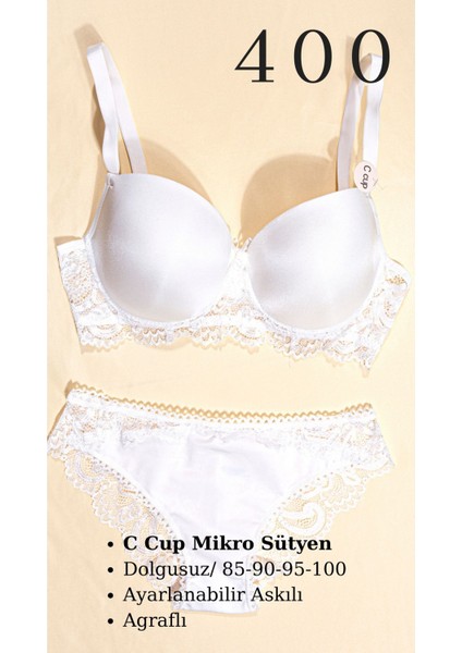 Murays Kadın 3 Lü C Cub Sütyen Takım fiyatları