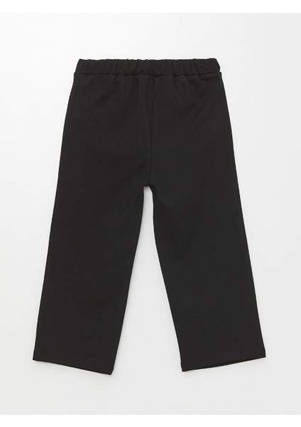 Yeni Sezon Beli Lastikli Kiz Bebek Basic Tayt Pantolon - S4LK50Z1
