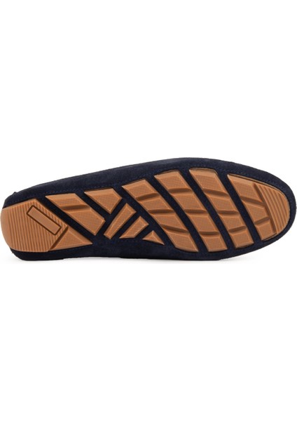 Hakiki Süet Kadın Loafer Ayakkabı 700908