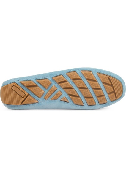 Hakiki Süet Kadın Loafer Ayakkabı 700908