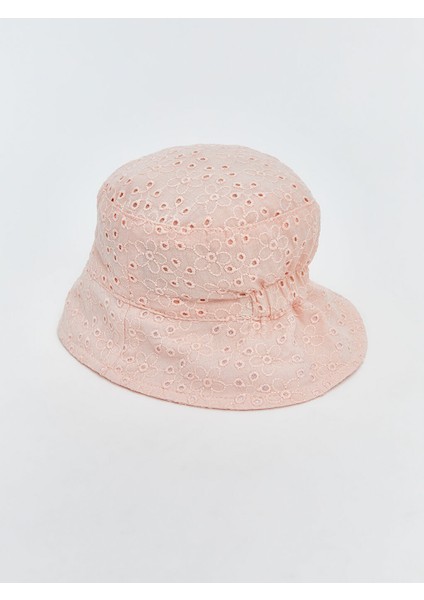 Yeni Sezon Cicek Nakisli Kiz Bebek Bucket Sapka - S5BP54Z1 fiyatları