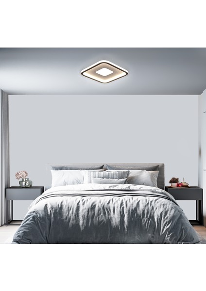 Samsung Ledli Tavan Tipi Plafonier Orta Işıklı LED Avize 40 x 40 cm fiyatları