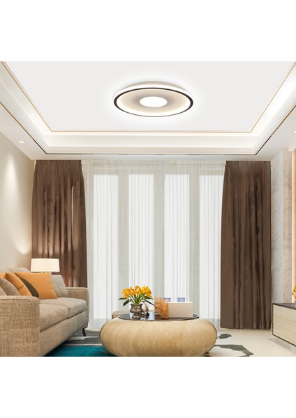 Plafonia Orta Işıklı Tavan Plafonyer Led Avize indirimleri