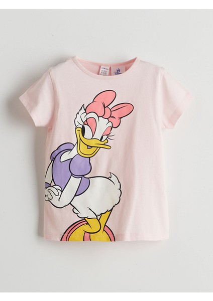 Yeni Sezon Daisy Duck Baskili Kiz Bebek Sortlu Pijama Takim - S5H431Z1