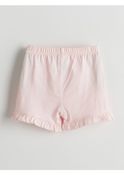 Yeni Sezon Daisy Duck Baskili Kiz Bebek Sortlu Pijama Takim - S5H431Z1