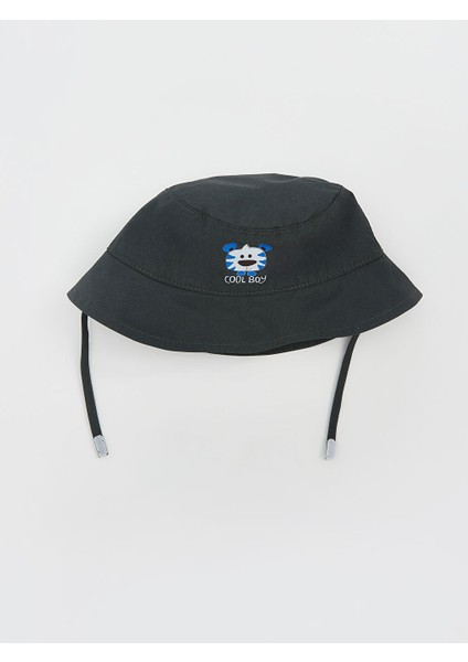 Yeni Sezon Baskili Erkek Bucket Sapka - S5LE79Z1