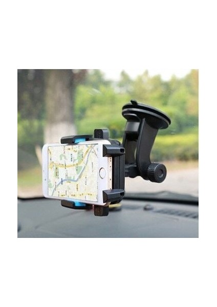 Mulvxurg URG02 Araç Içi Cam ve Torpido Vantuzlu Telefon Tutucu -234 (Mulvix)
