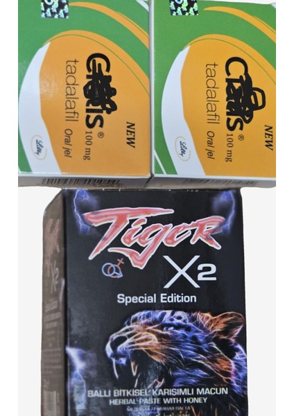 Icaalis Ginseng Oral Jely 100 ml 2 Adet 7li Stick + 1 Adet 230 gr Tiger X2 Macun