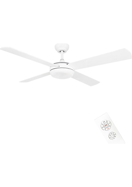 Dlc Levante LED Tavan Vantilatörü Beyaz 122 cm