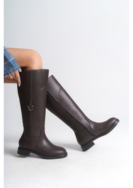 Tokalı Binici Fermuarlı Kadın Çizme indirimleri