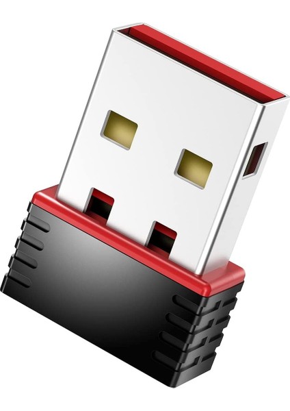 USB Wifi Adaptörü Kablosuz Wifi Internet Alıcı Ağ Kartı Masaüstü Bilgisayar Pc 300 Mbps 802.11N RTL8188FTV Wifi Dongle Kablosuz Internet Alıcı