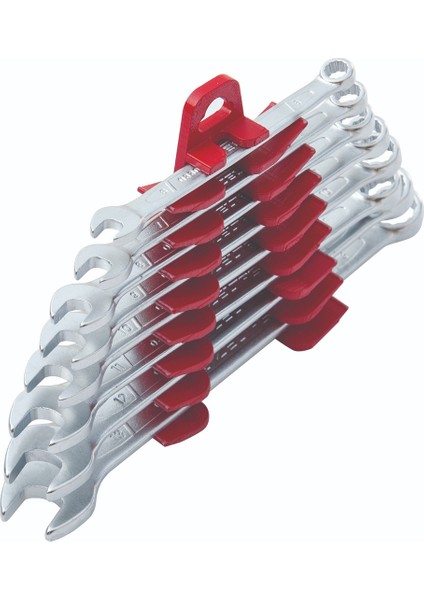 Izeltaş 0320002108 Kombine Anahtar Takımı Kısa Boy 8 Parça