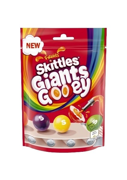 Giants Gooey Vegan Chewy Sweets 125GR