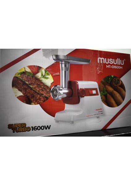 Musullu MT-G1600M Et Kıyma Makinesi 1600 Watt modelleri