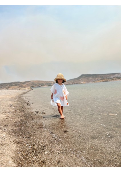 Dery Baby 2 Kat Müslin Çocuk Kalp Panço indirimleri