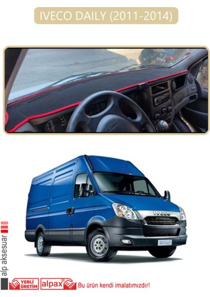 Iveco Daıly 2011-2014 Torpido Koruma Halısı - Bej Kenar