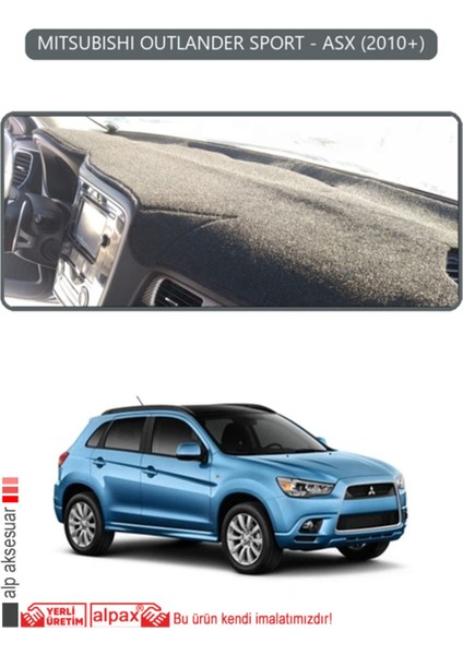 Mıtsubıshı Outlander Sport/asx 2010+ Torpido Koruma Halısı - Gri Kenar