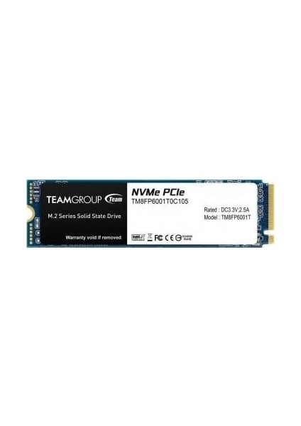 256GB MP33 TM8FP6256G0C101 1600- 1000MB/S M2 Pcıe Nvme Gen3 Disk