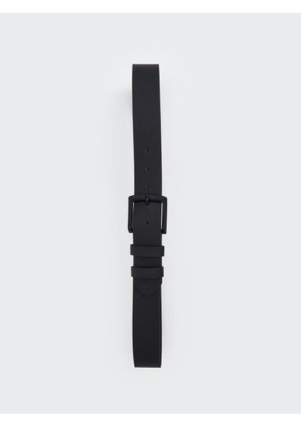 Yeni Sezon Deri Gorunumlu Erkek Kemer - W44837Z8