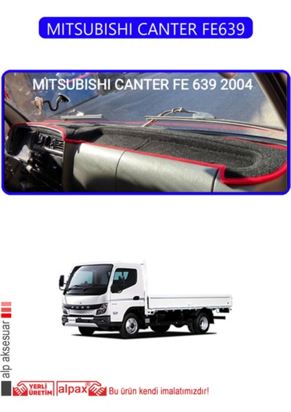 Mıtsubıshı Canter FE639 Torpido Koruma Halısı - Mavi Kenar