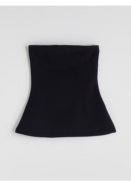 Yeni Sezon Straplez Yaka Peplum Bluz - S5PA96Z8 indirimleri