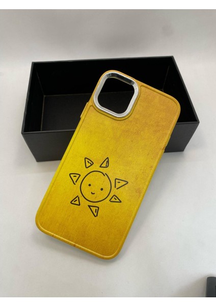 IPHONE 14 Özel Güneş Baskılı Lüks Silikon Kılıf