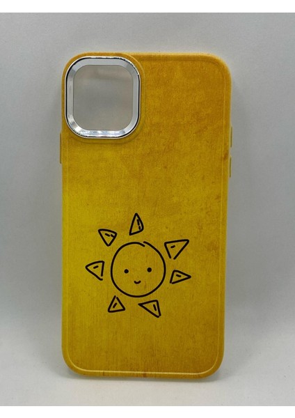 IPHONE 14 Pro Özel Güneş Baskılı Lüks Silikon Kılıf