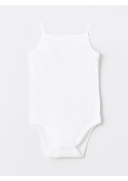 Yeni Sezon Kare Yaka Pamuklu Kiz Bebek Citcitli Bodysuit 2'li - S41637Z1 fiyatları