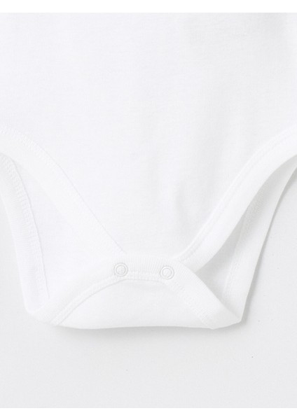 Yeni Sezon Kare Yaka Pamuklu Kiz Bebek Citcitli Bodysuit 2'li - S41637Z1 fırsatları